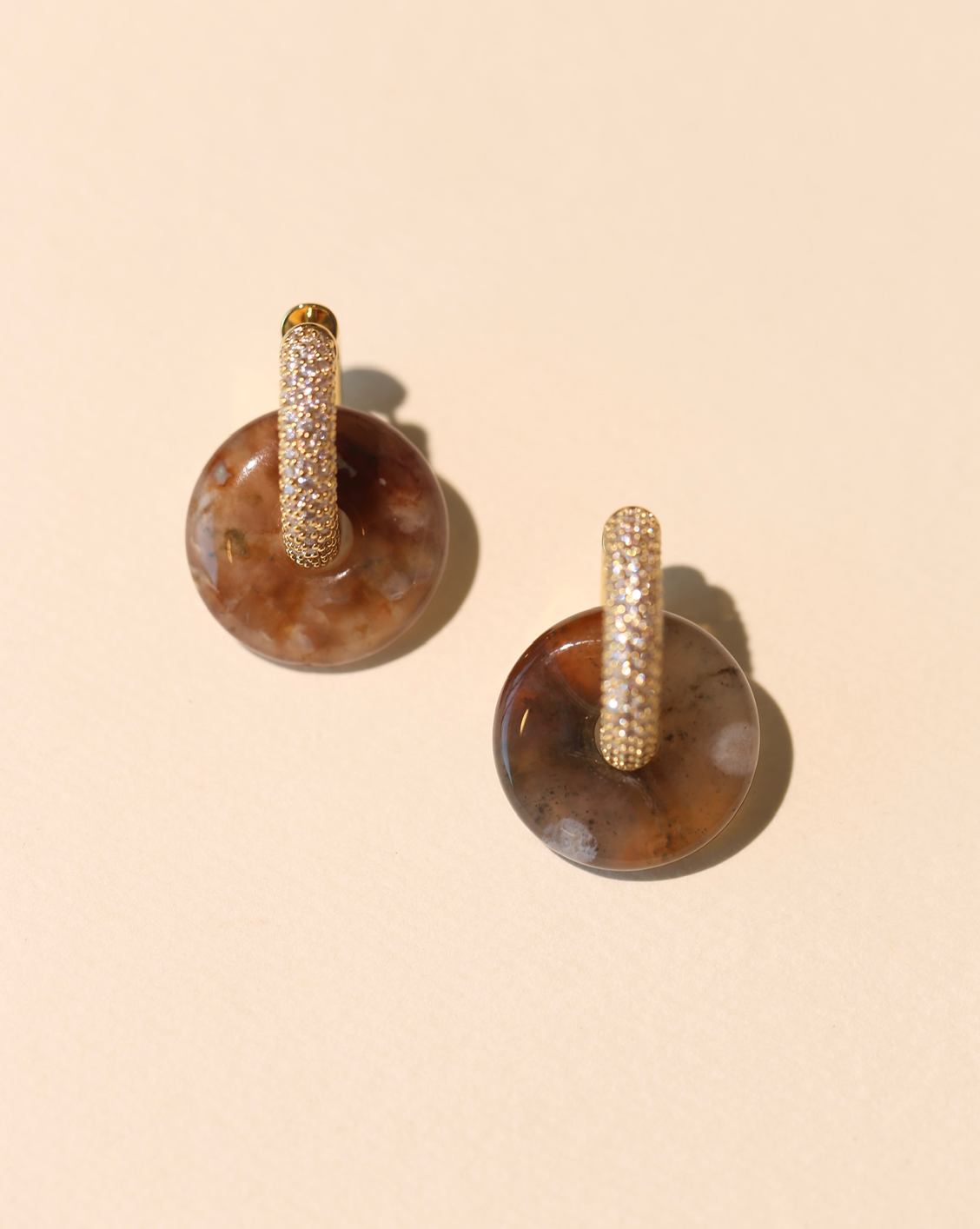 OOAK Earring - Ocean Jasper #92