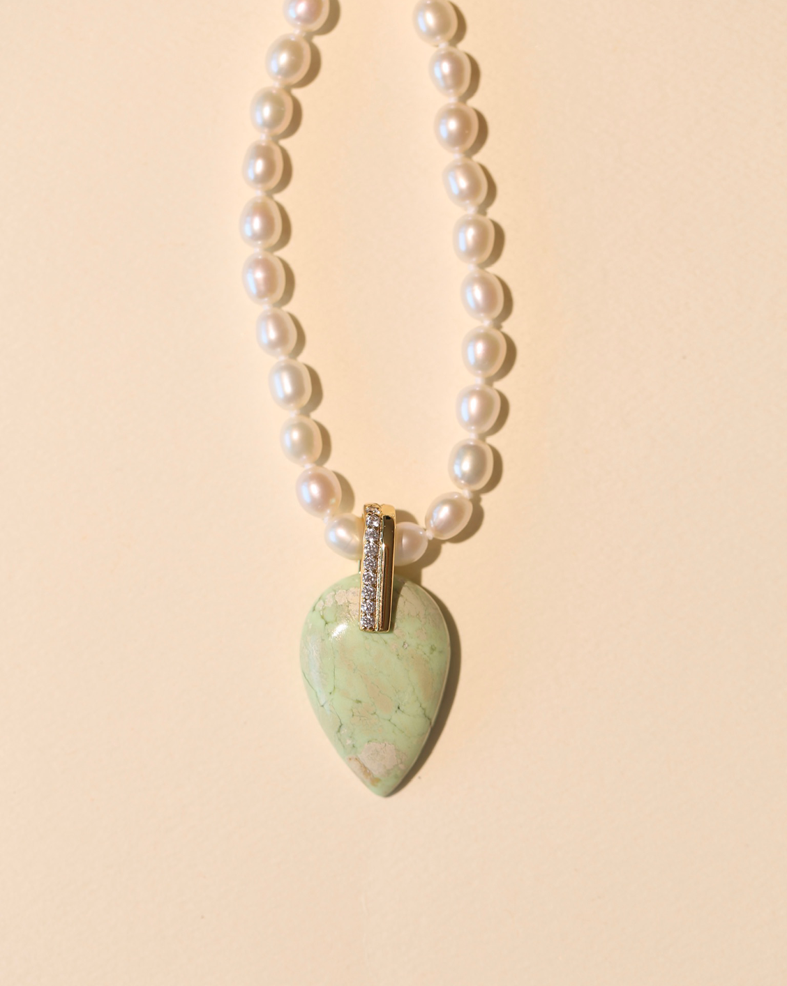 OOAK Necklace - Lemon Chrysoprase #3
