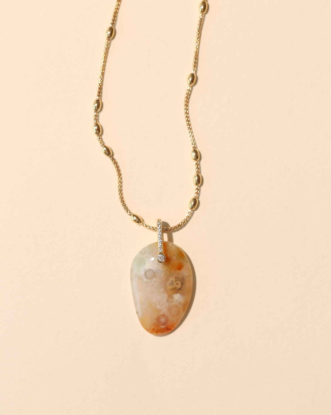 OOAK Necklace - Ocean Jasper #72