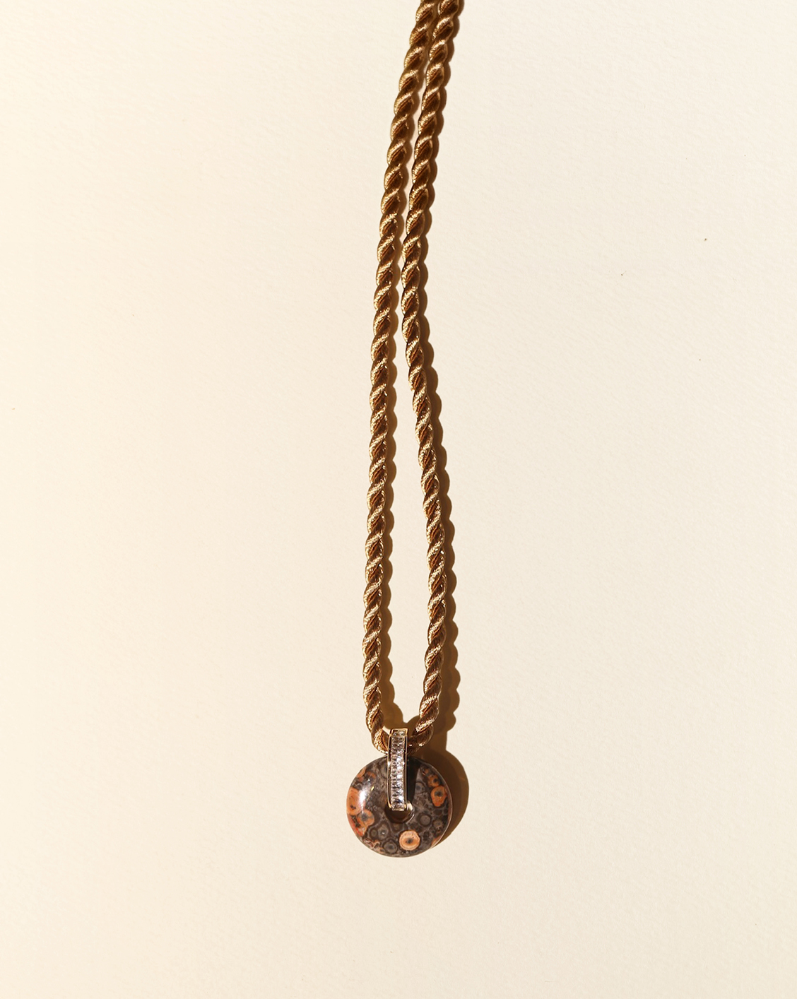 Cord Necklace - Tan