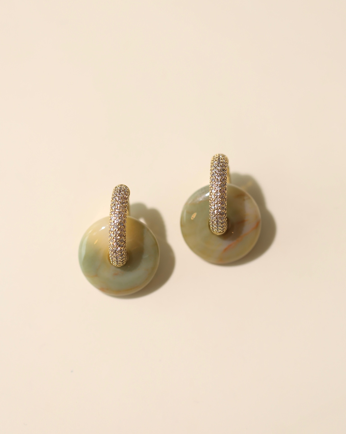 OOAK Earrings - Jasper/68
