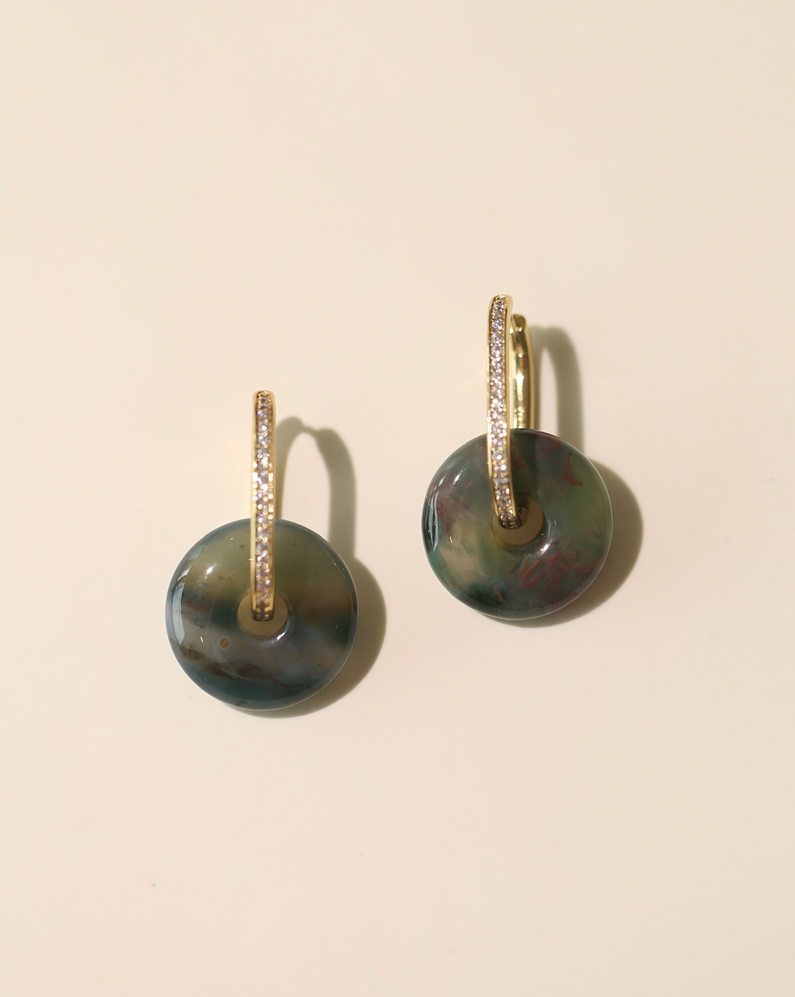 OOAK Earrings - Jasper/69