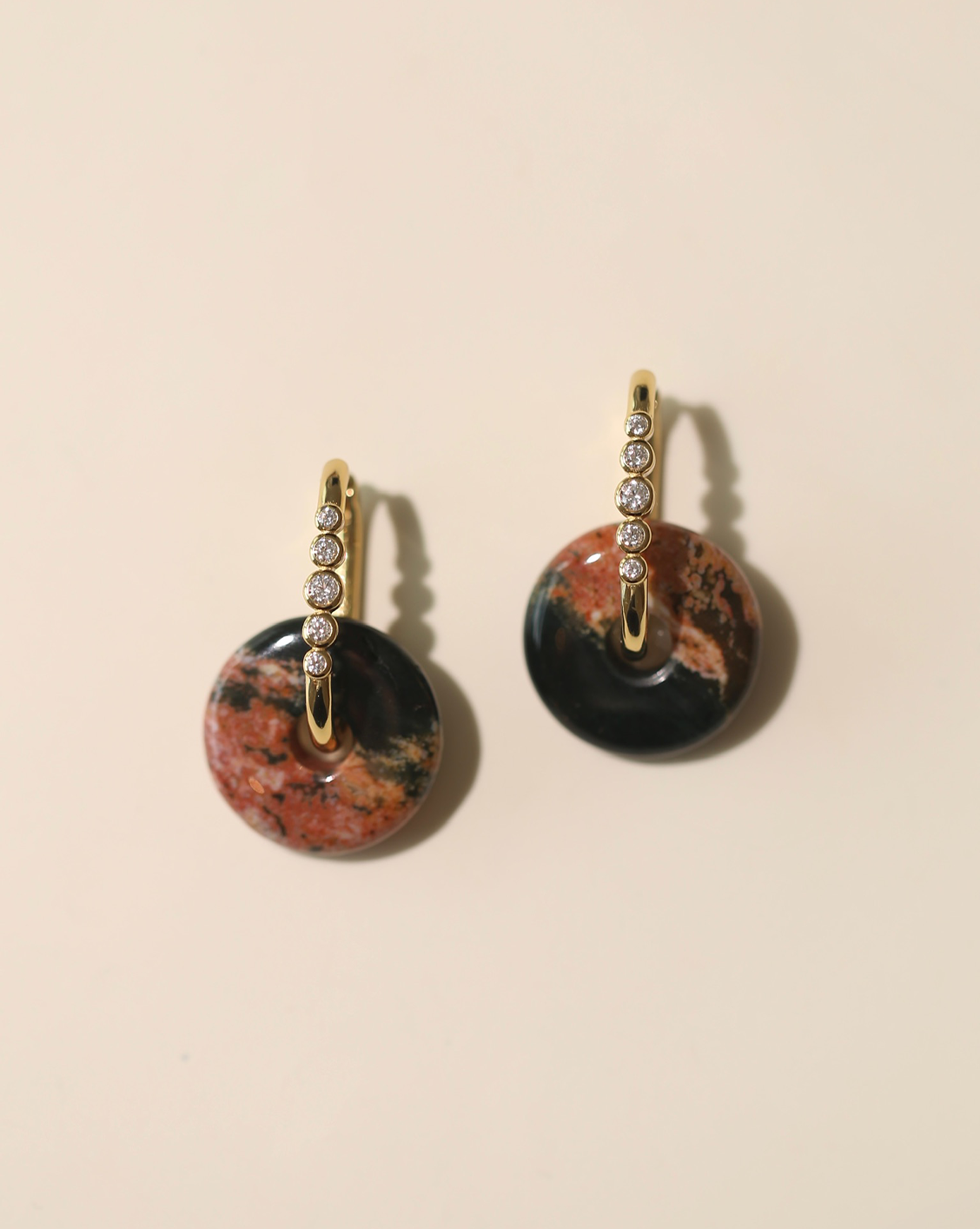 OOAK Earrings - Jasper/70