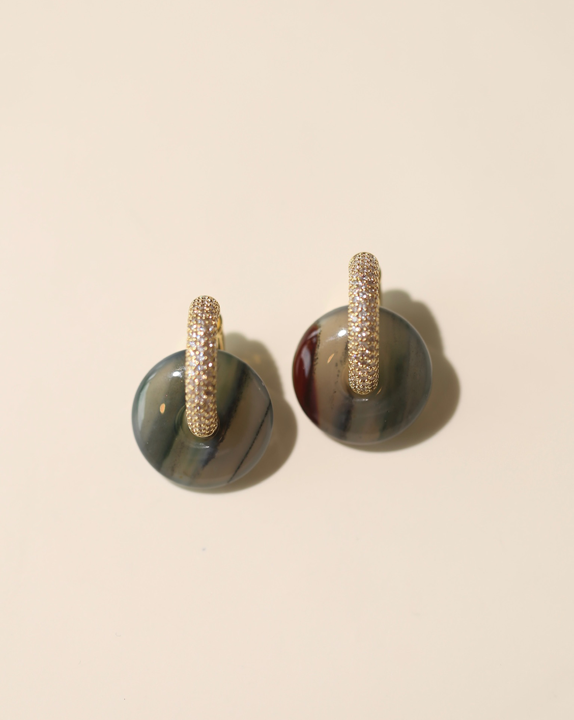 OOAK Earrings - Jasper/74