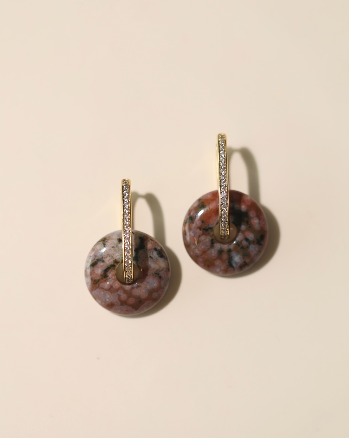 OOAK Earrings - Jasper/75