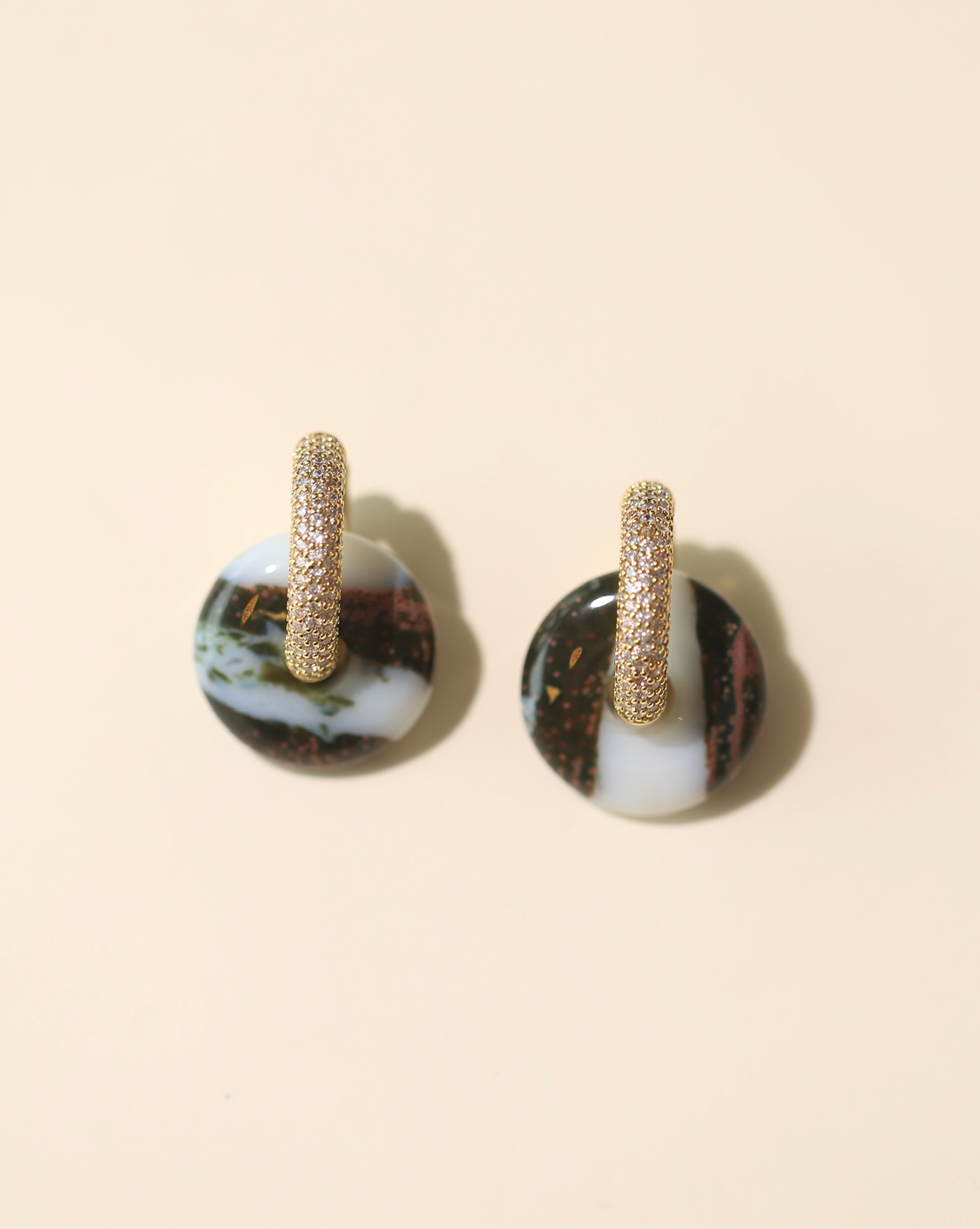 OOAK Earrings - Jasper/77