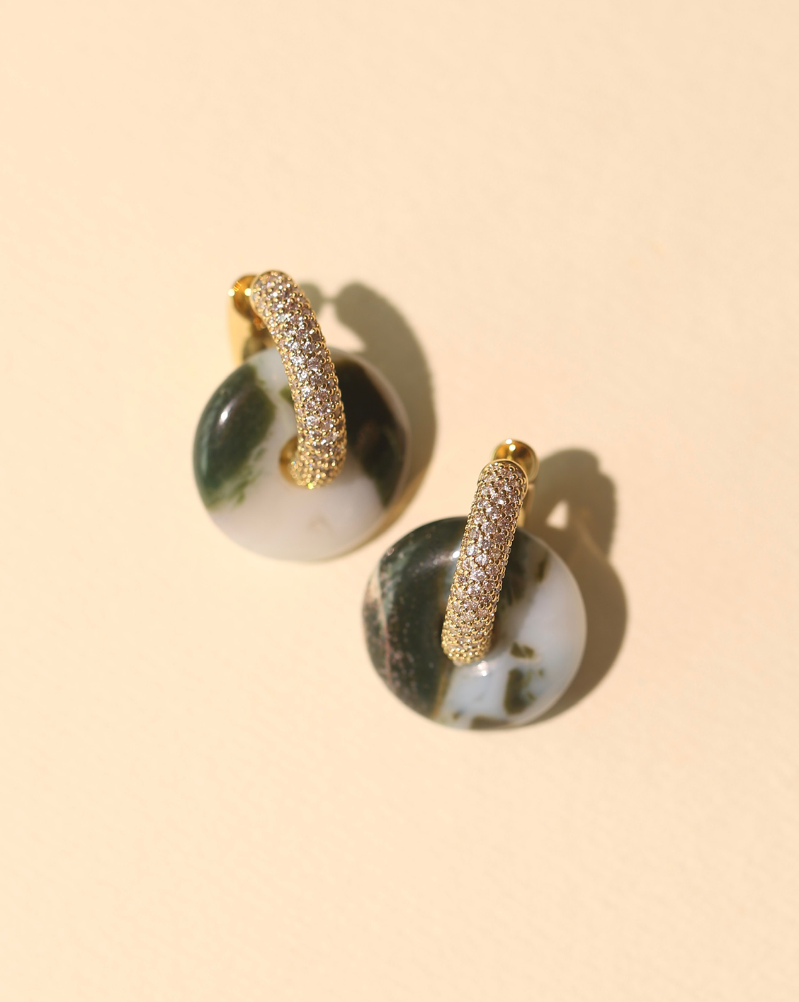 OOAK Earring - Ocean Jasper #107