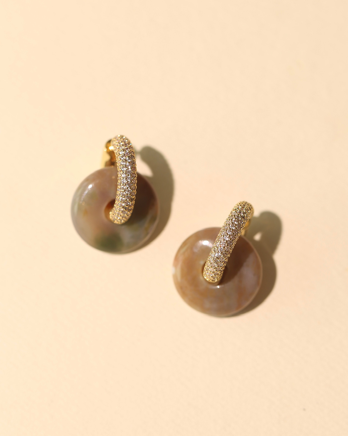 OOAK Earring - Ocean Jasper #118