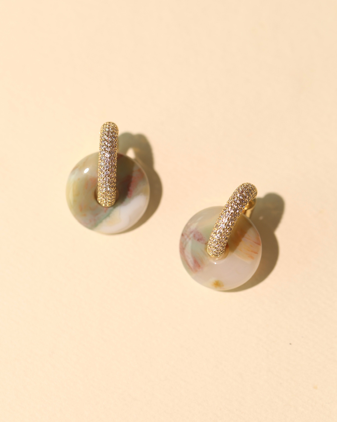 OOAK Earring - Ocean Jasper #121