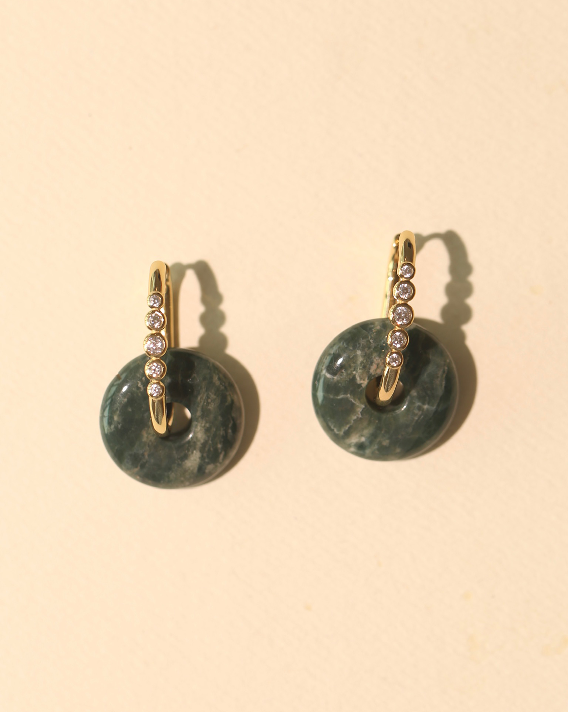 OOAK Earring - Ocean Jasper #125