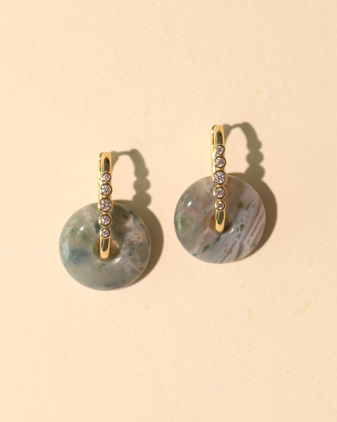 OOAK Earring - Ocean Jasper #131