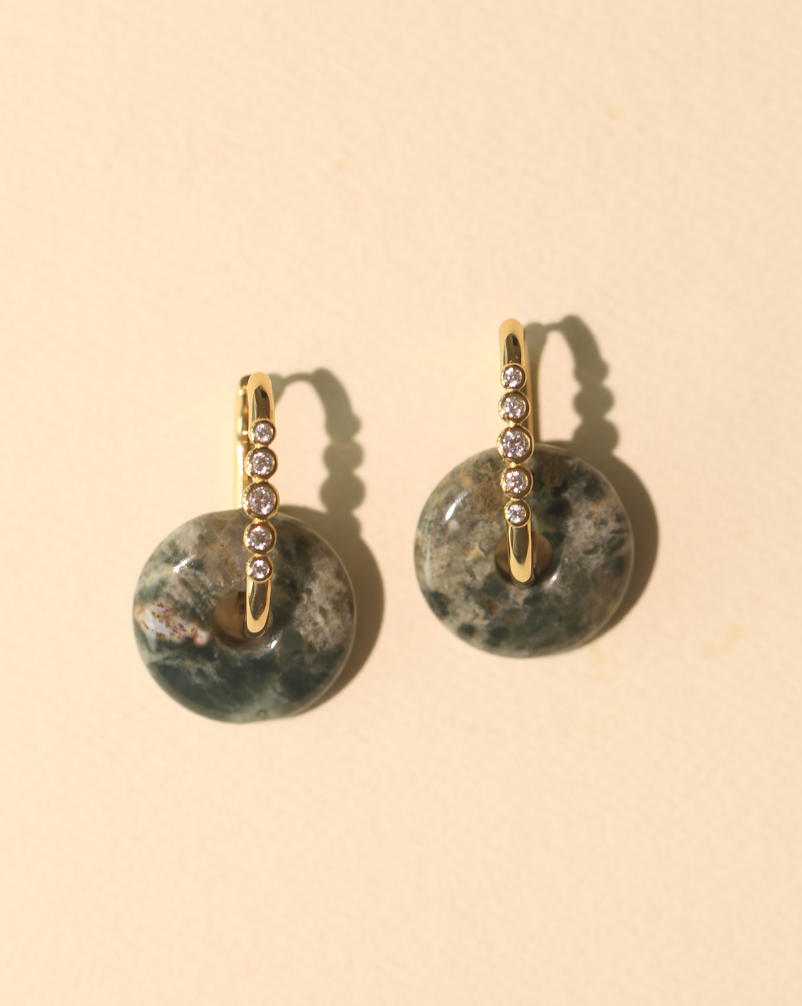OOAK Earring - Ocean Jasper #140