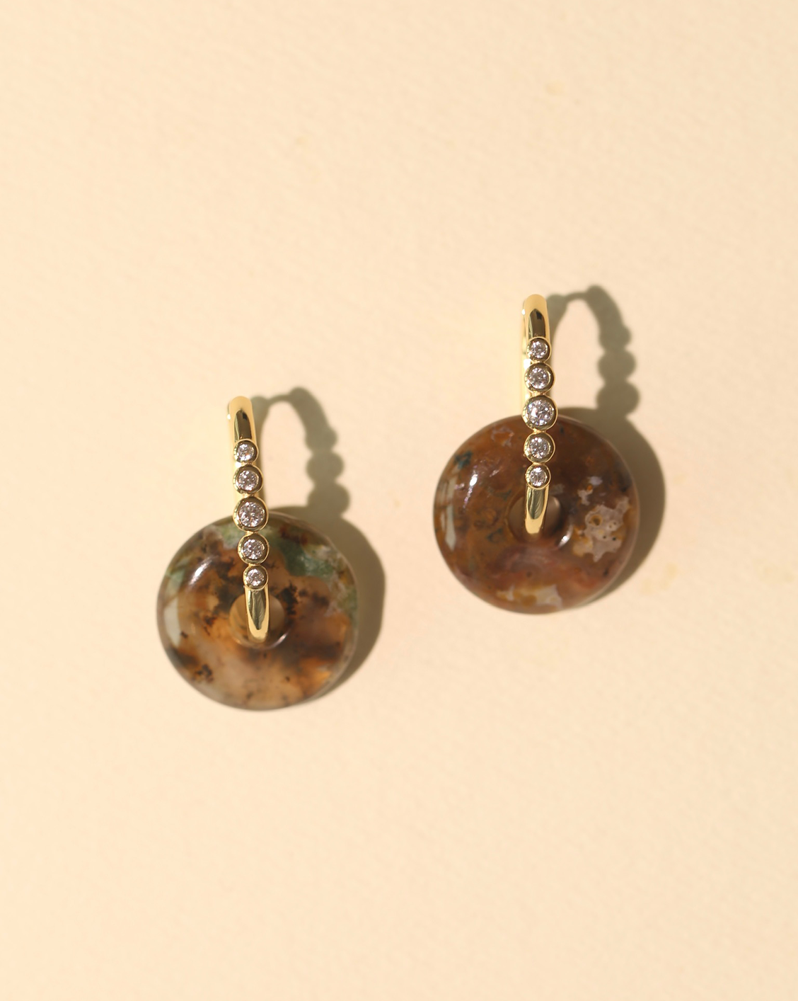 OOAK Earring - Ocean Jasper #143