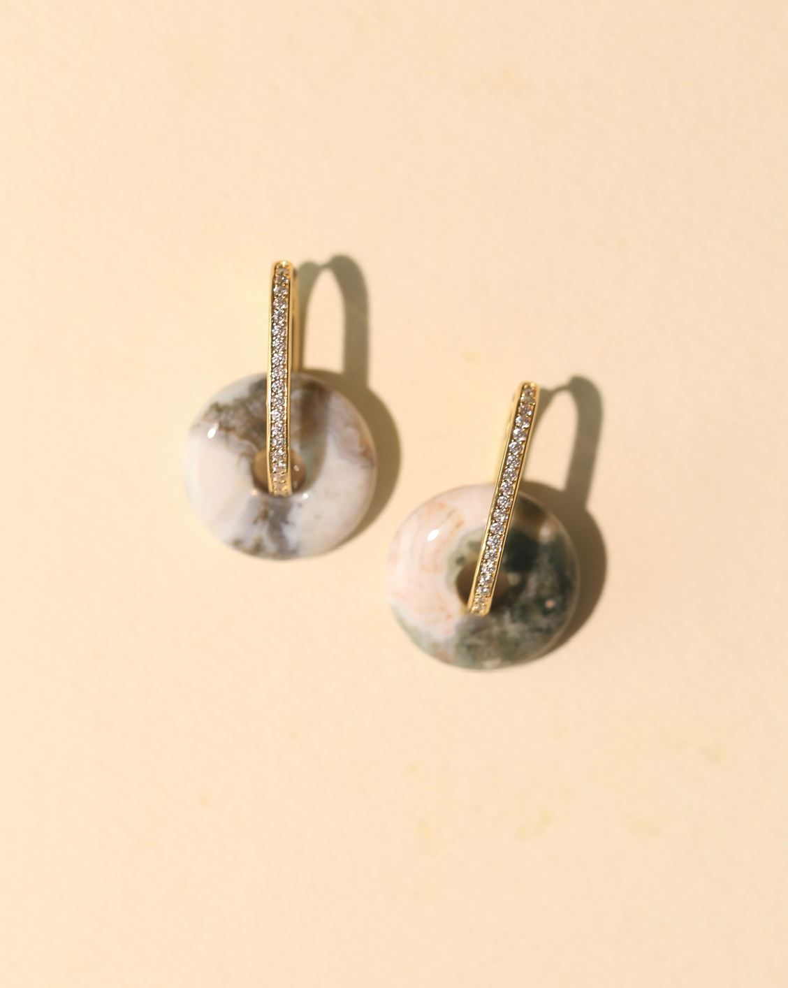 OOAK Earring - Ocean Jasper #144