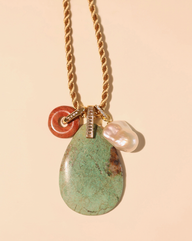 OOAK Necklace - Chrysocolla/2
