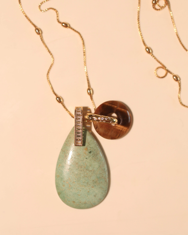 OOAK Necklace - Chrysocolla/3