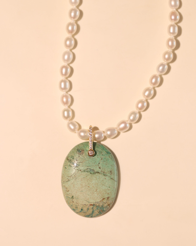 OOAK Necklace - Chrysocolla/4