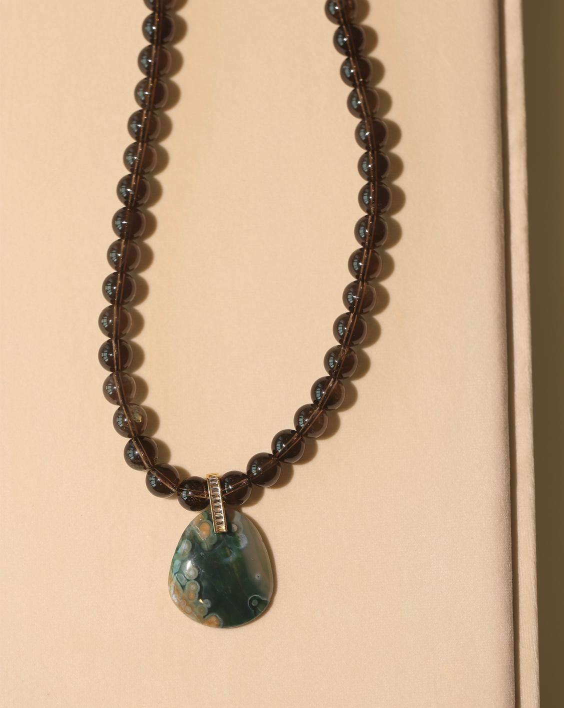 OOAK Necklace - Ocean Jasper #80