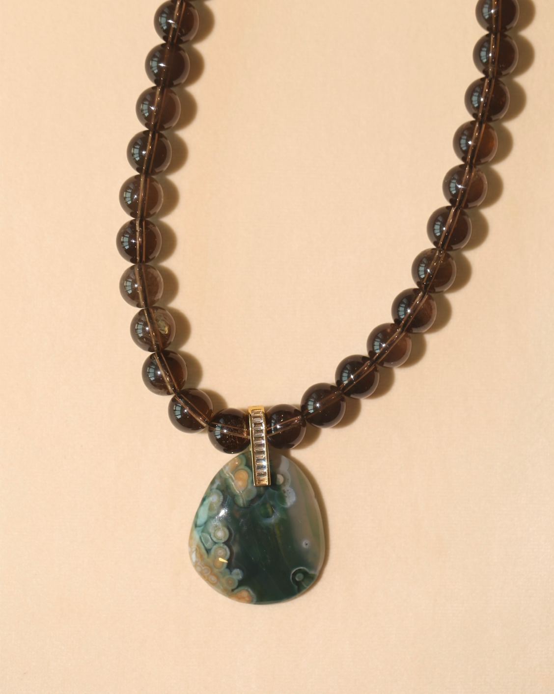 OOAK Necklace - Ocean Jasper #80