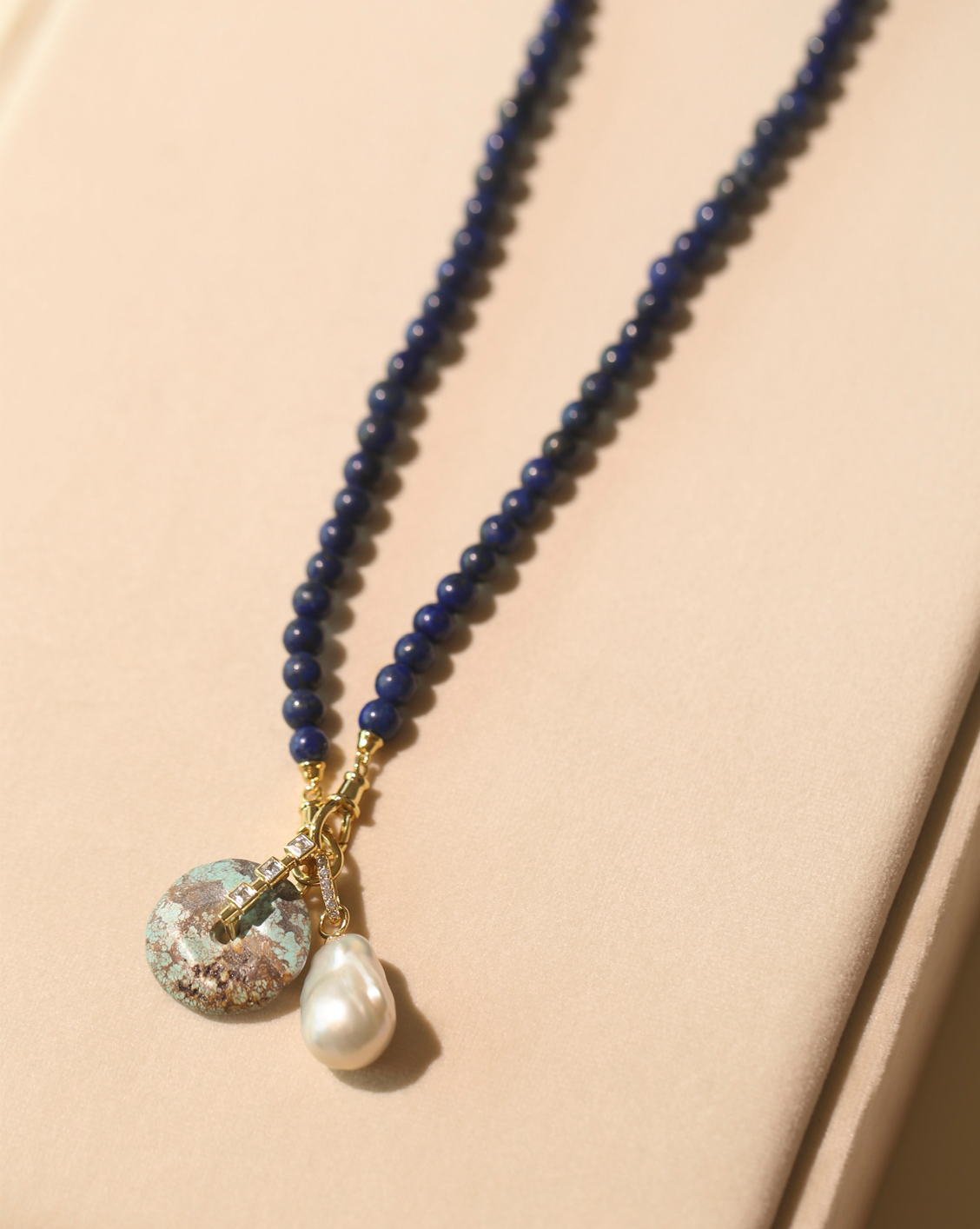 OOAK Necklace - Vintage turquoise #2