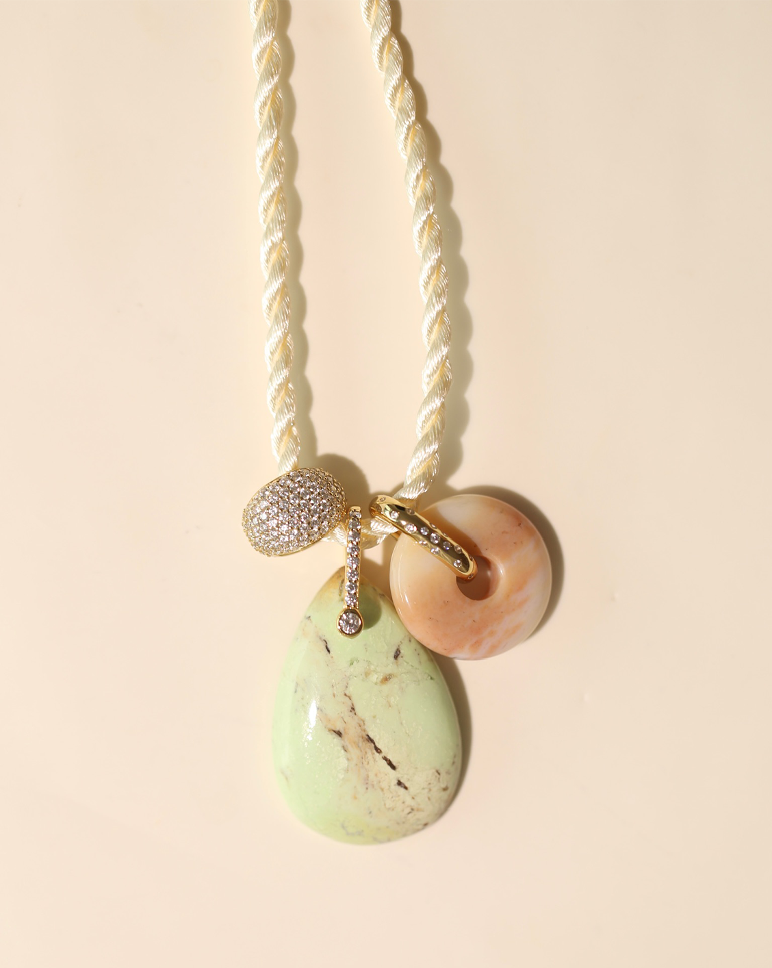 OOAK Necklace - Lemon Chrysoprase #1
