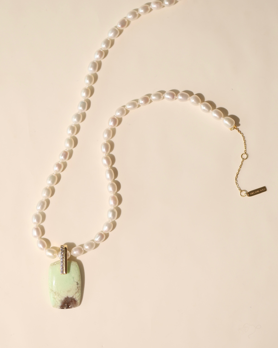 OOAK Necklace - Lemon Chrysoprase #2