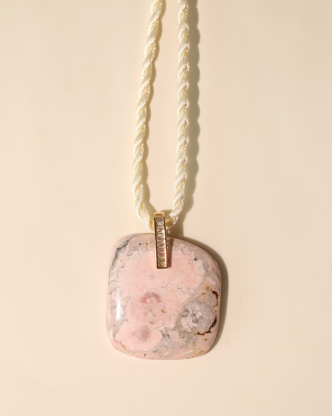OOAK Necklace - Rhodochrosite #2