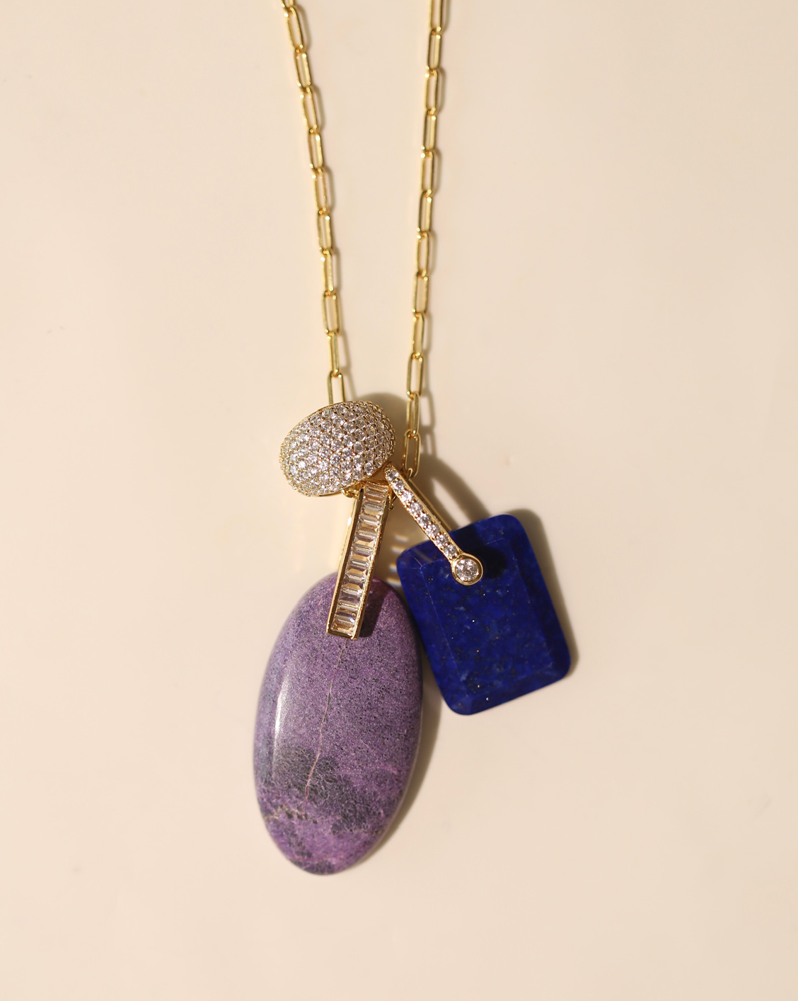 OOAK Necklace - Stichtite #1
