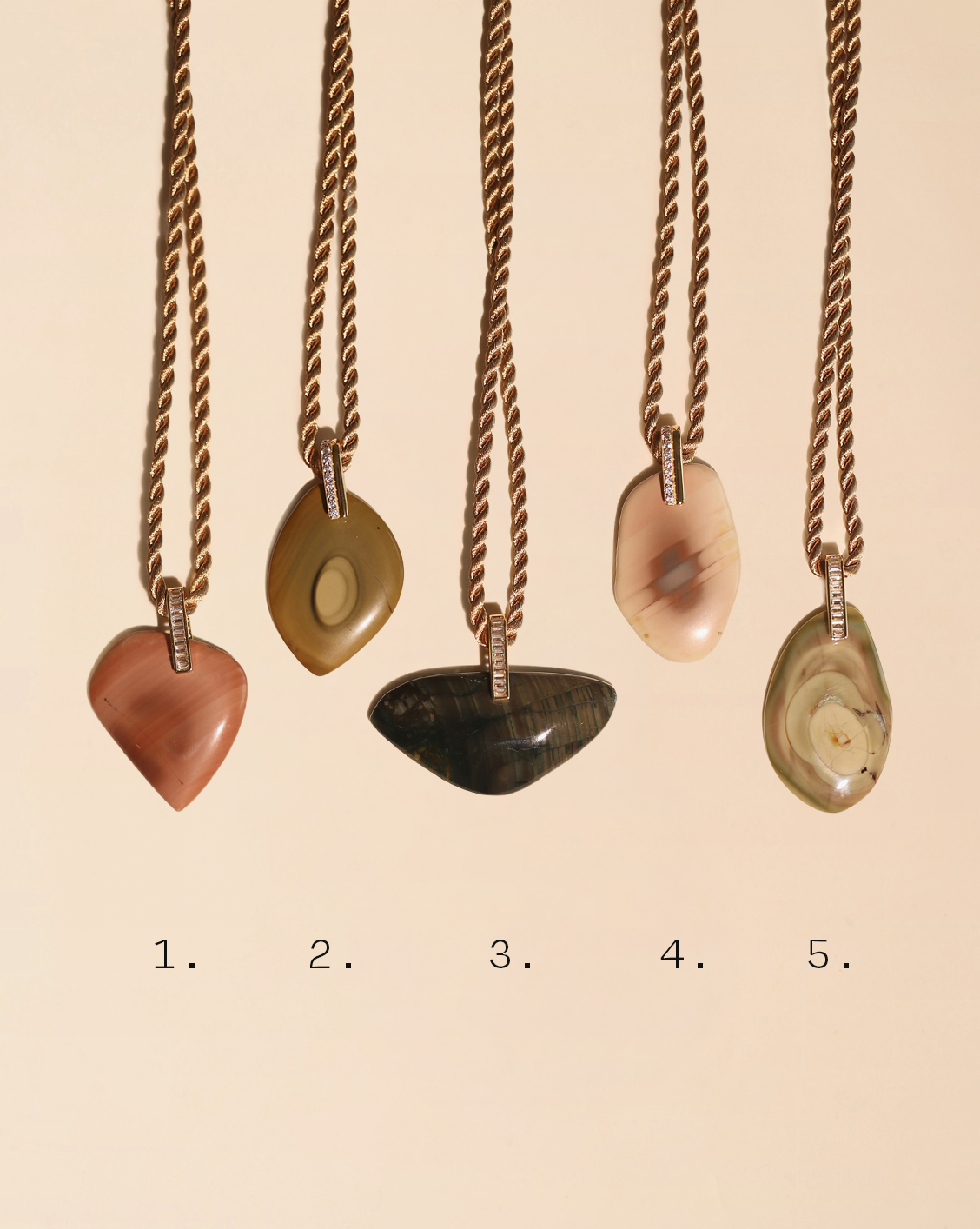 OOAK Stone Necklace - Imperial Jasper