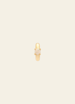 Opal Solitaire Spacer - Gold Vermeil