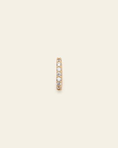 Pave Charm Clasp - Gold Vermeil