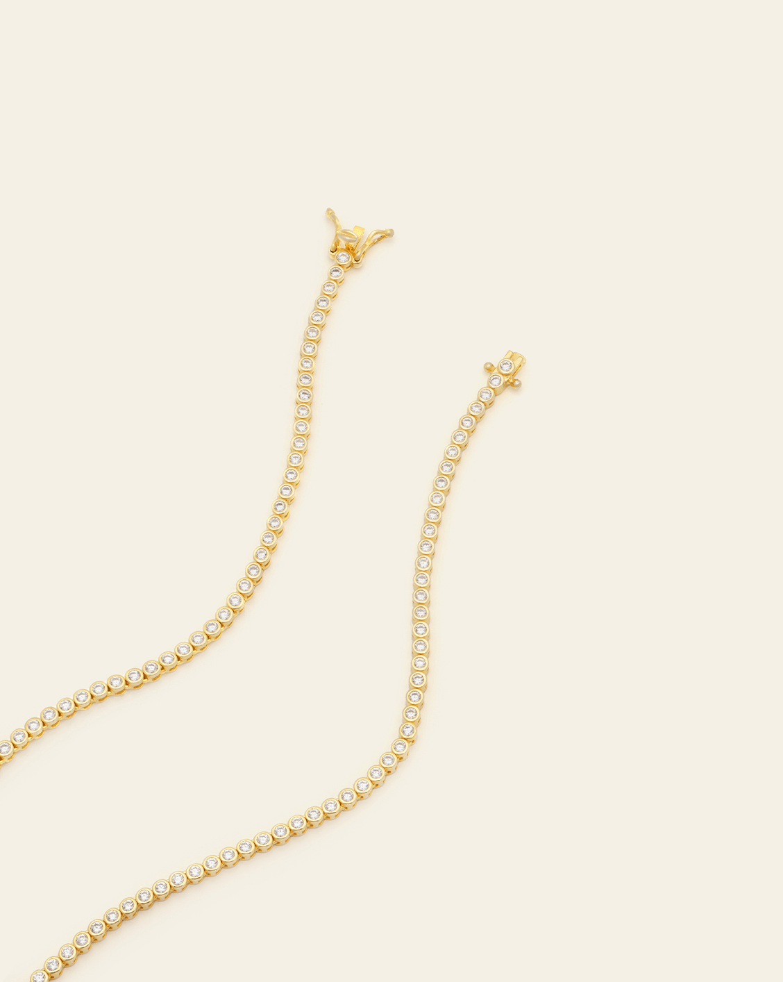 Petite Bezel Set Tennis Necklace | Product | Melanie Auld Jewelry Petite Bezel Set Tennis Necklace | Product | Melanie Auld Jewelry