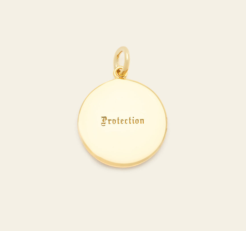 Protection Medallion - Gold Vermeil