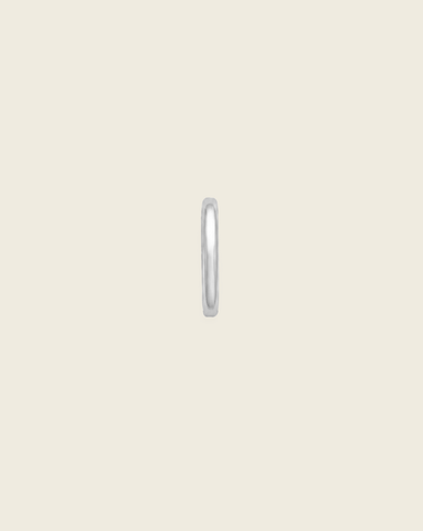 XL Oval Charm Clasp - Silver