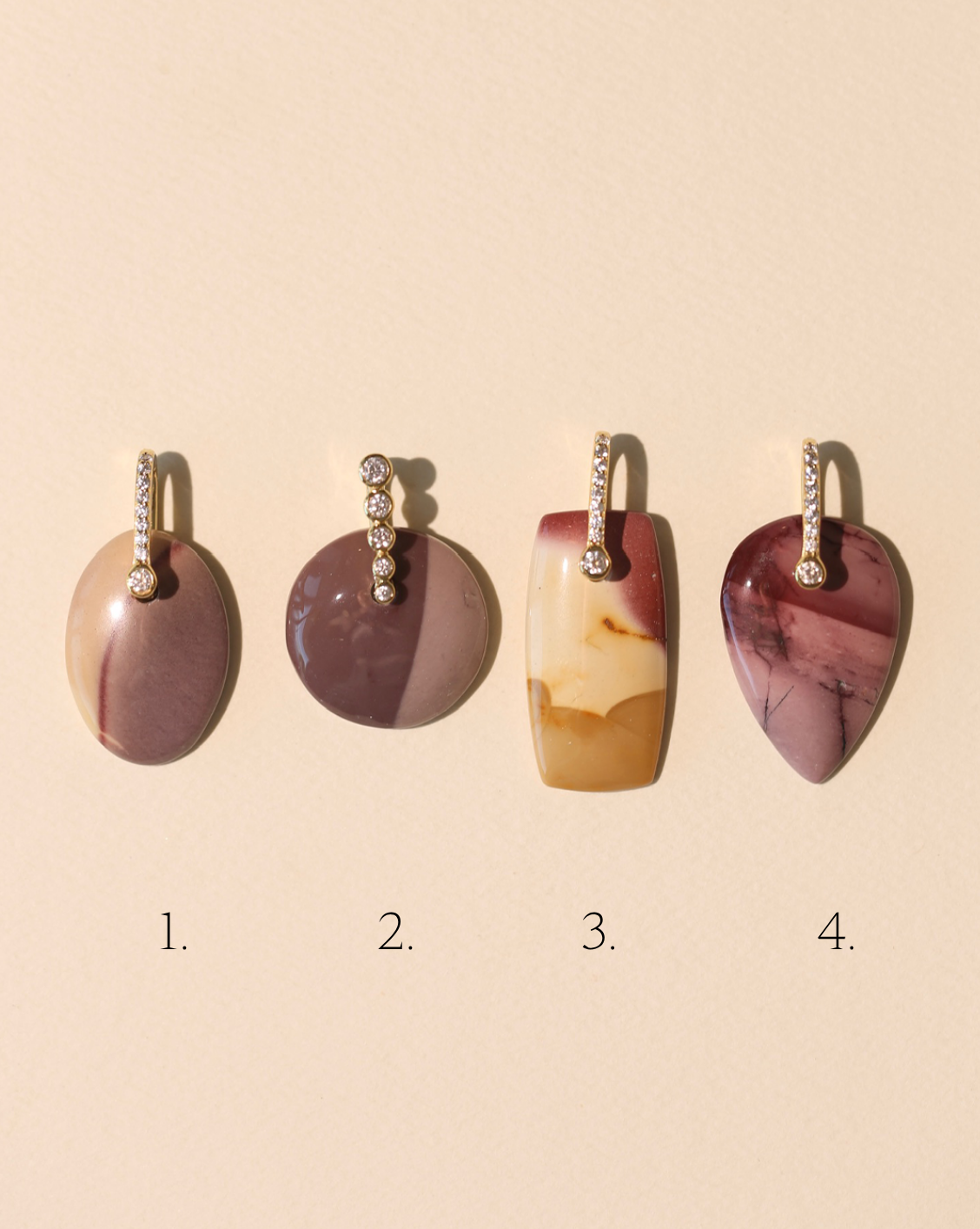 Stone Pendant - Mookaite Jasper/Group 1