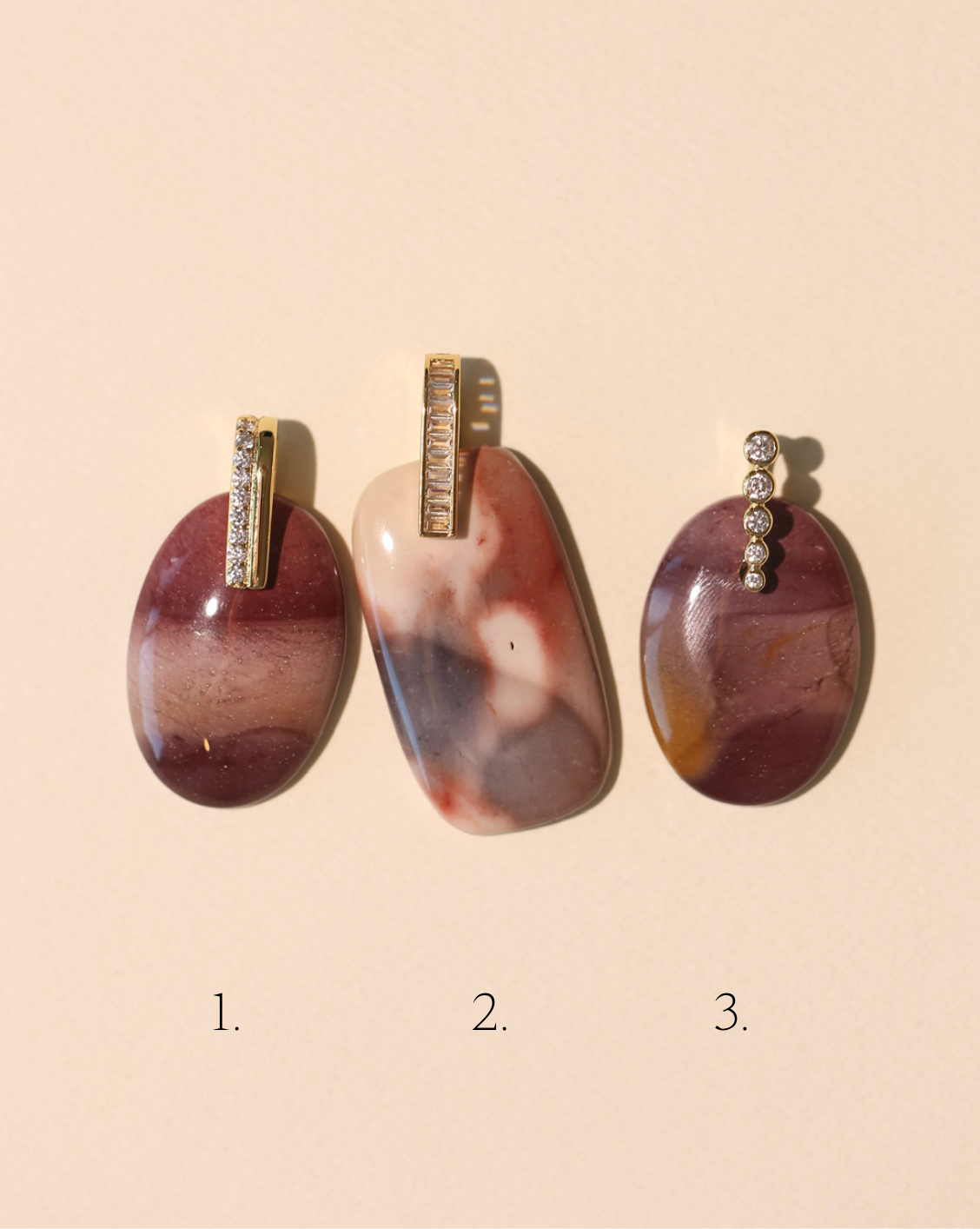 Stone Pendant - Mookaite Jasper/Group 5