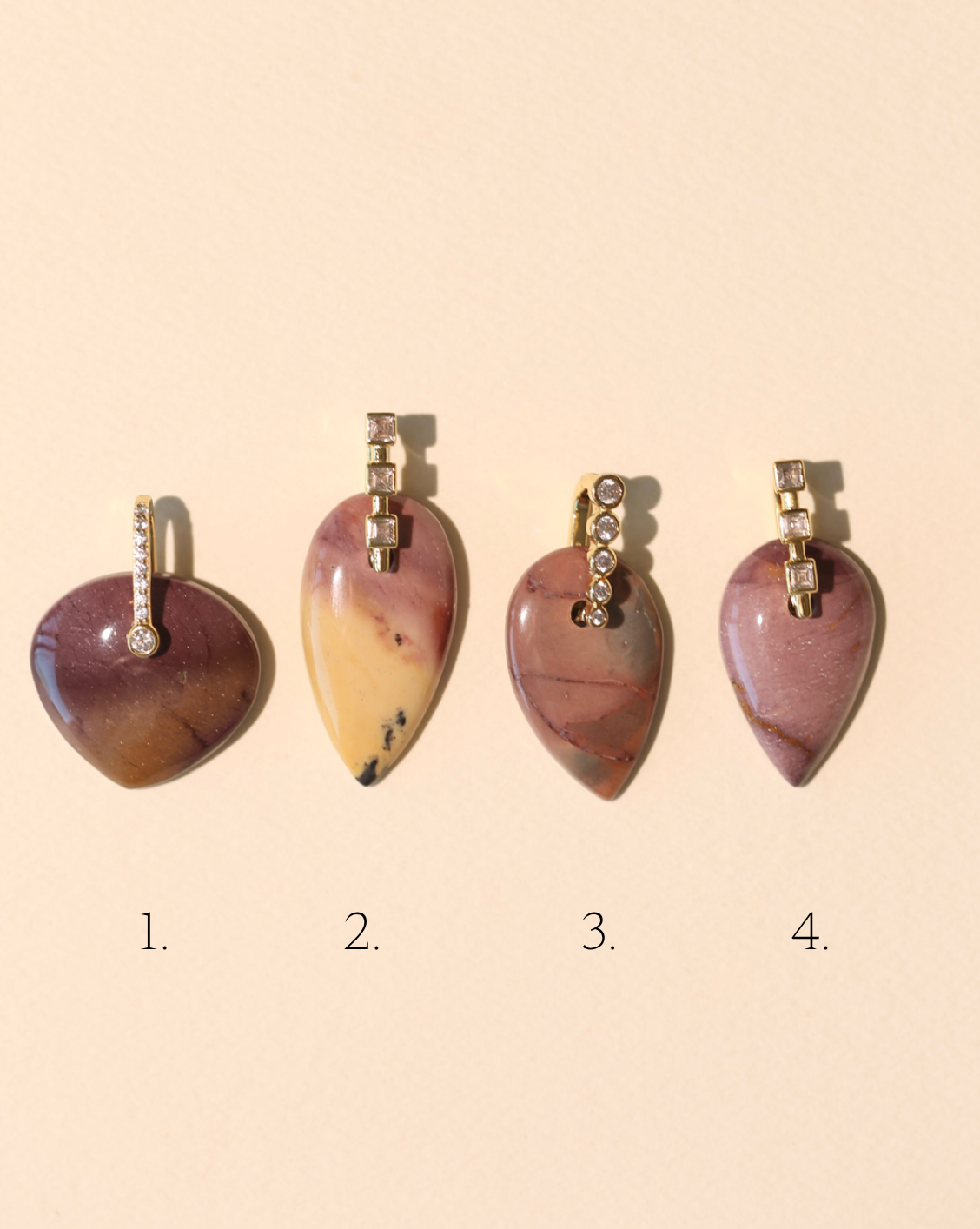 Stone Pendant - Mookaite Jasper/Group 6