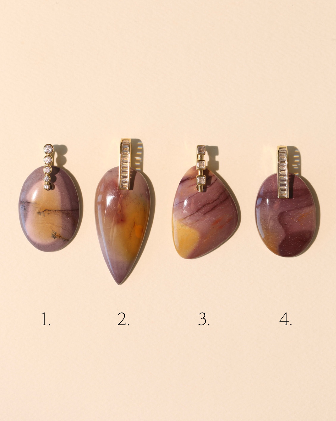 Stone Pendant - Mookaite Jasper/Group 7