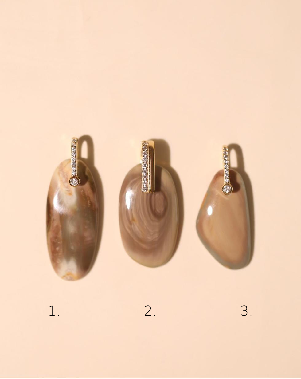 Stone Pendant - Imperial Jasper/Group 10