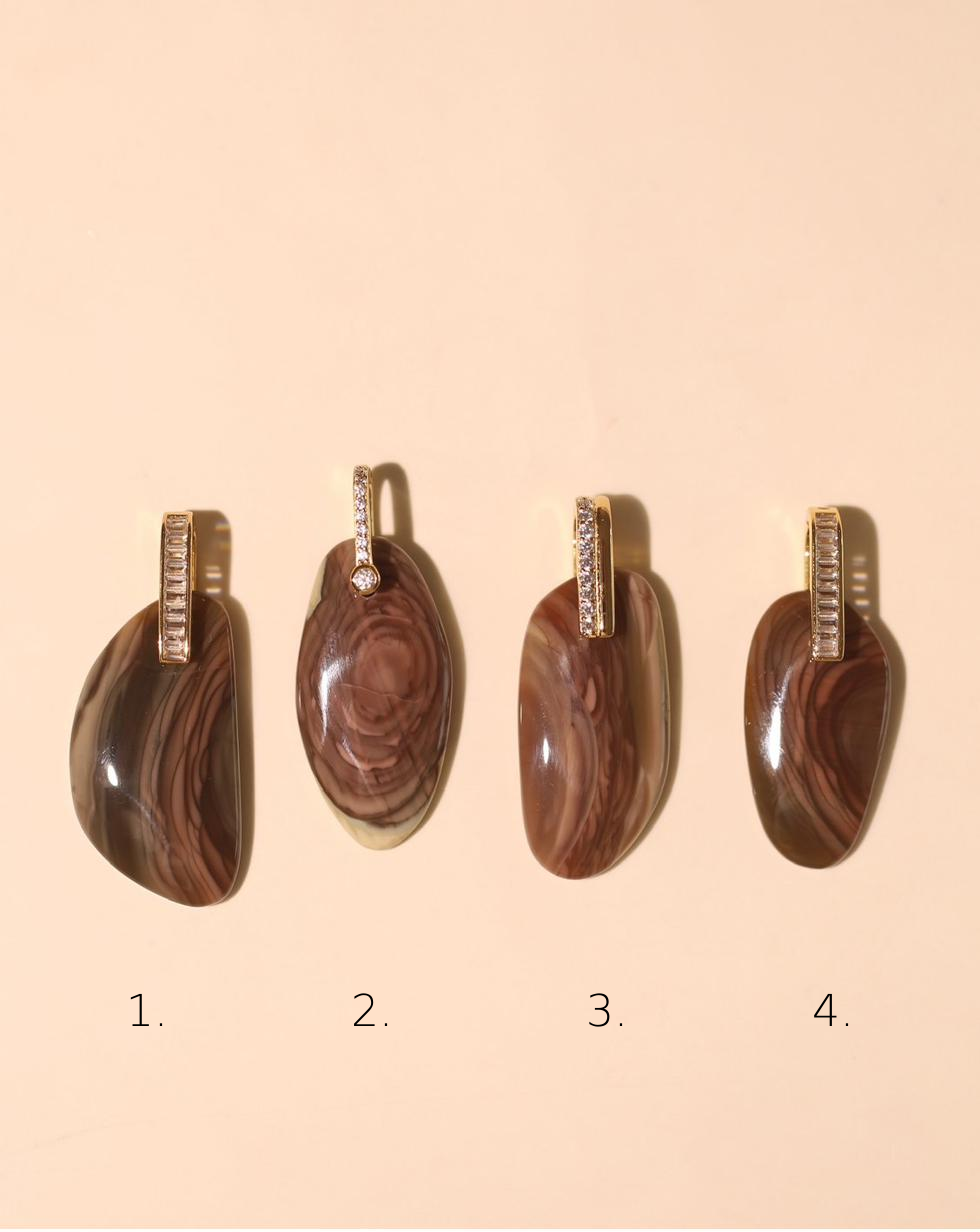 Stone Pendant - Imperial Jasper/Group 12