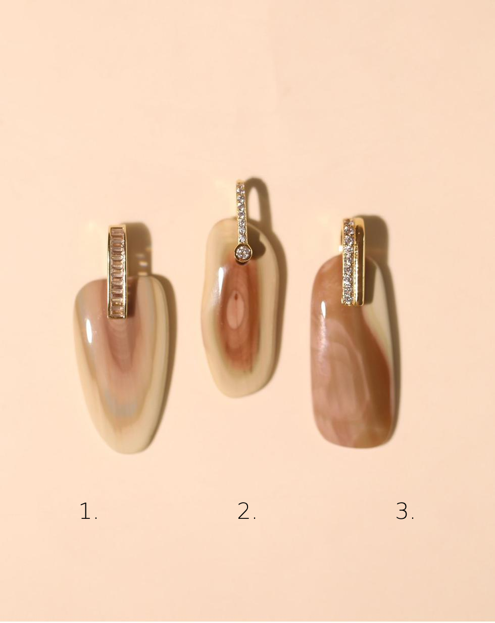 Stone Pendant - Imperial Jasper/Group 15