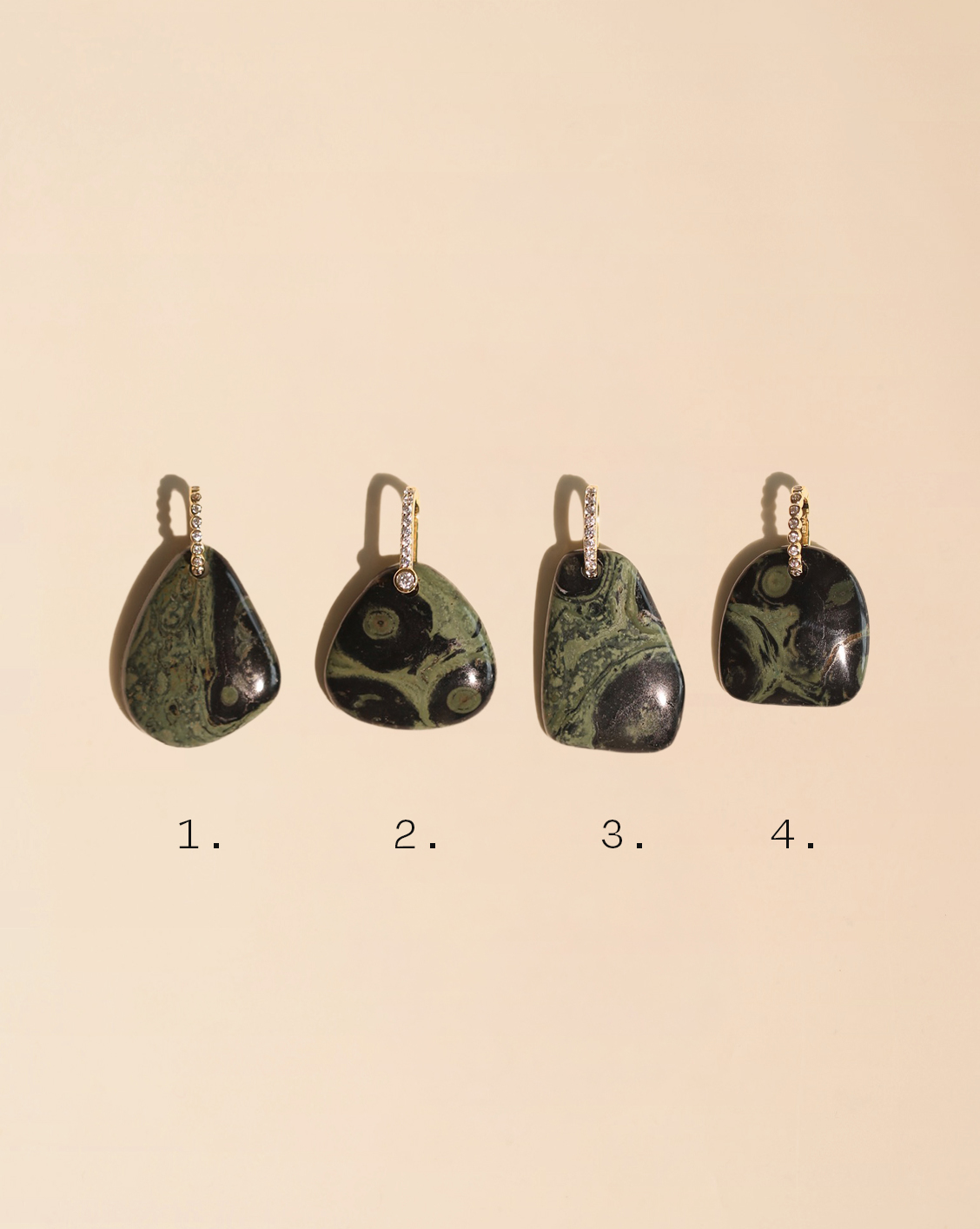 Signature Stone Pendant - Nebula Jasper/Group 3