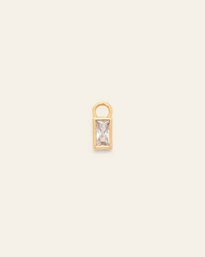 Stellar Earring Charm - Gold Vermeil/Crystal