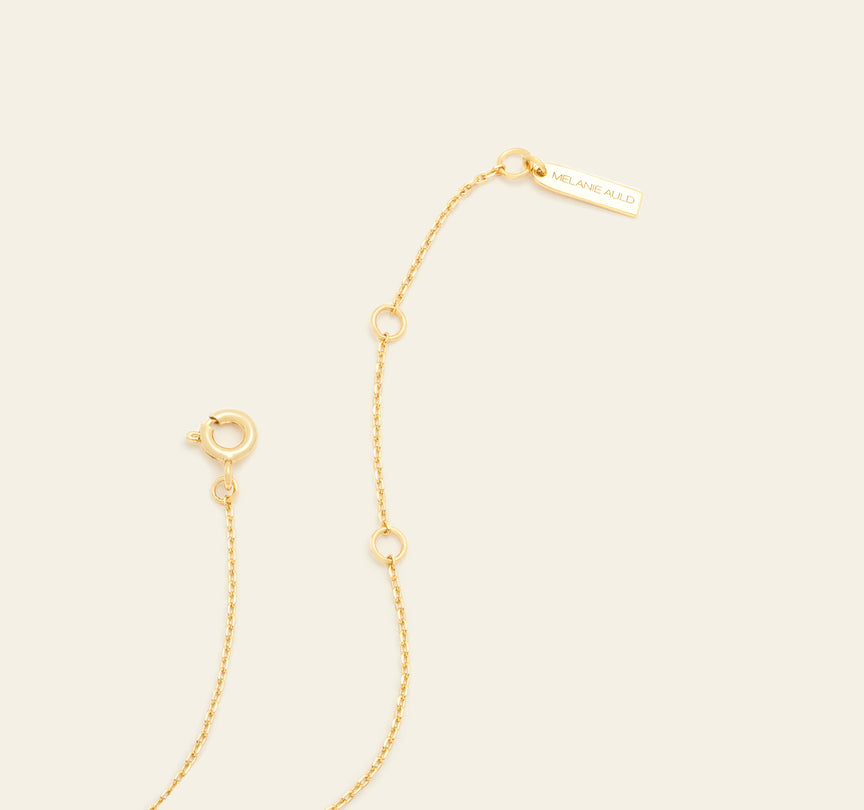 Soiree Necklace - Gold Vermeil/Emerald