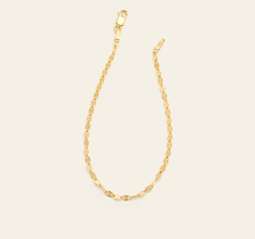 Stella Chain Bracelet - Gold Vermeil