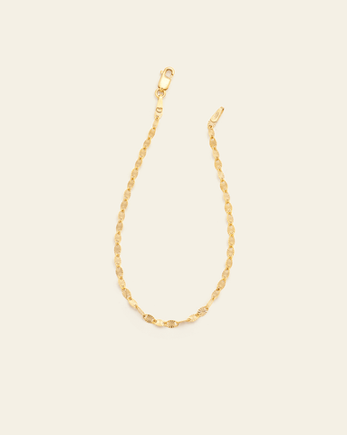 Stella Chain Bracelet - Gold Vermeil