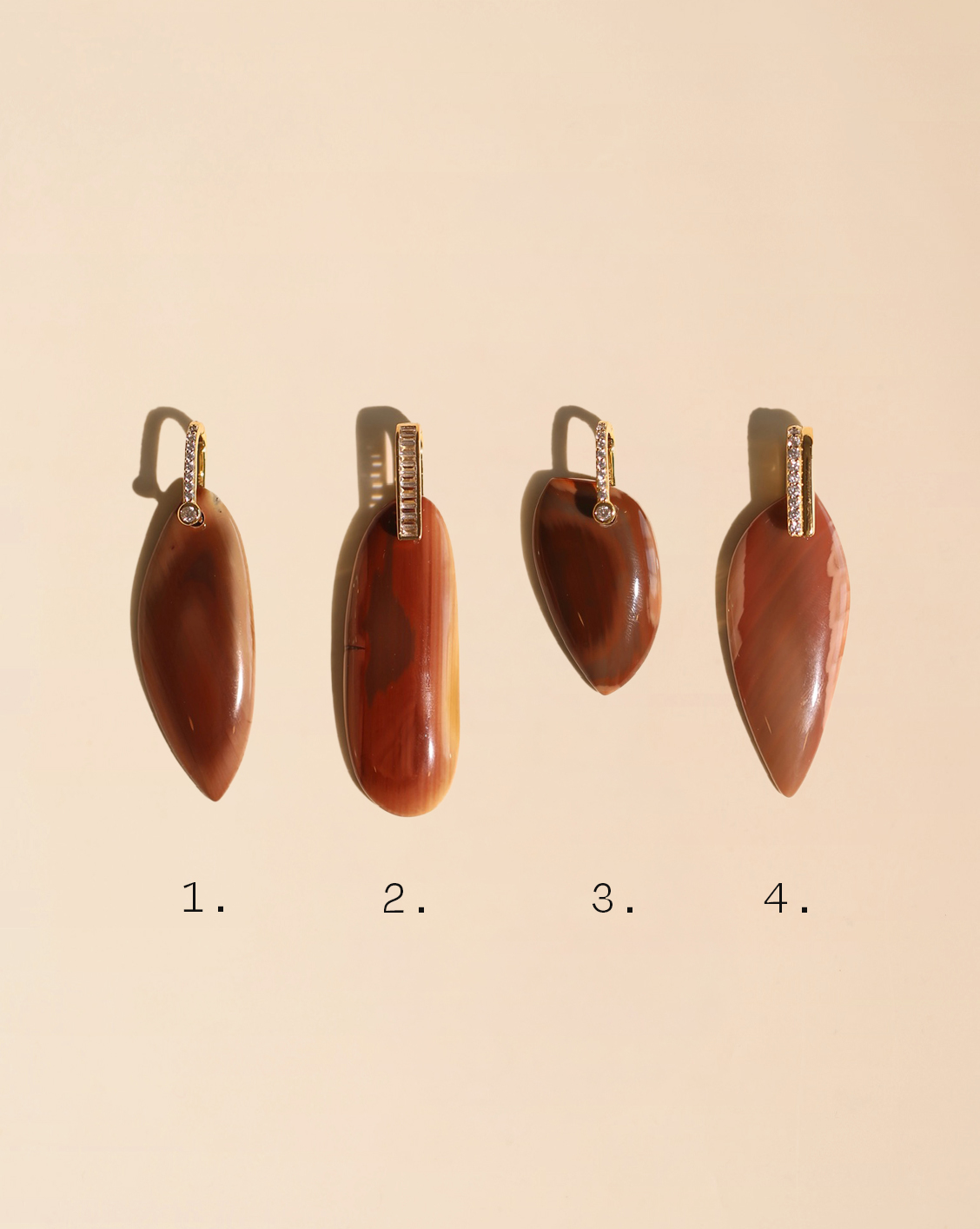 Stone Pendant - Imperial Jasper/Group 4