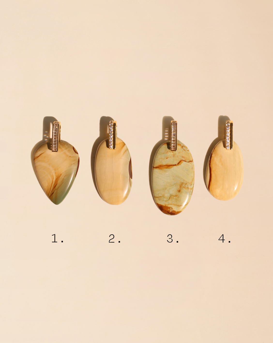 Stone Pendant - Picture Jasper/Group 2