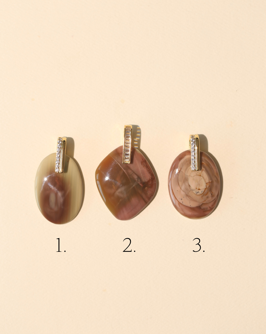 Stone Pendant - Imperial Jasper/Group 17