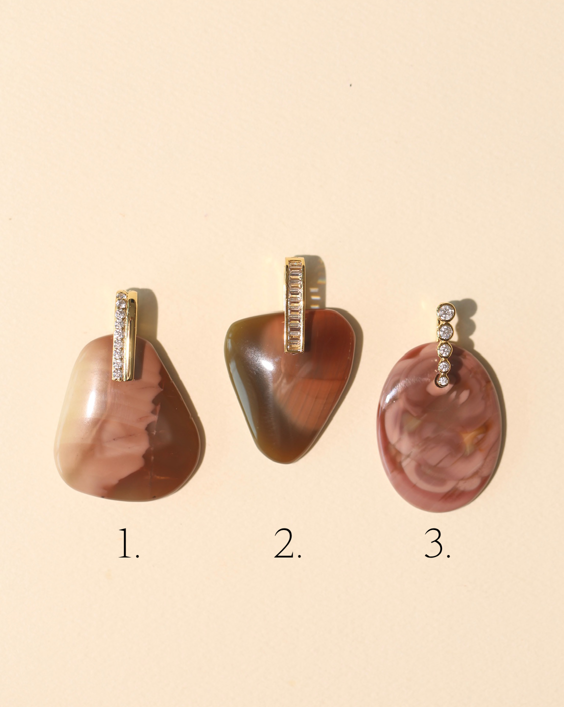 Stone Pendant - Imperial Jasper/Group 18